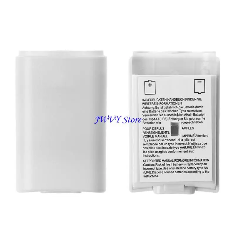 573A 배터리 백 커버 360 게임 패드 교체 용 배터리 보호 덮개 360 무선 컨트롤러 용 배터리 보호 커버