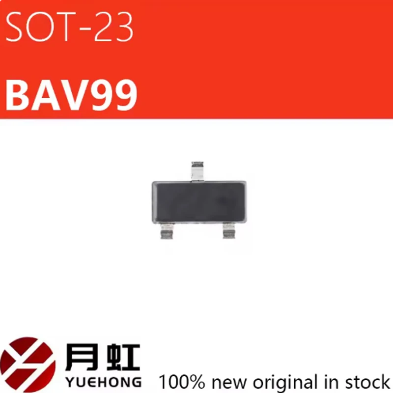 

100/500PCS BAV99LT1G SOT23 BAV99 A7 SOT BAV99LT SOT-23 Dual Series Switching Diode new and original IC