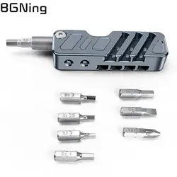 Multi Repair Tools Kit 2.5 3 4 5mm Screwdriver  Portable Folding Allen Wrench Hex Spanner Bike Maintenance Photography Tools Key