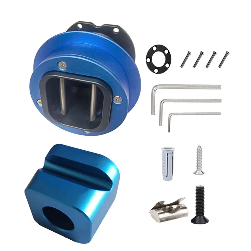 

Newest Qr2 Wheel-side & Qr2 Pro Wheel-side & Simube Steering Wheel Wall mount Profile Bracket For Fanatec Steering Wheel Acces