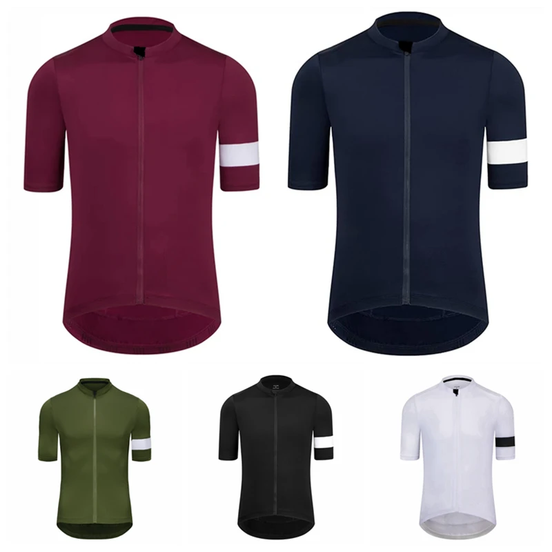 Rsantce Herren-Radtrikot 2024, MTB, Fahrrad, Sommer-Top, Hemd, Fahrradbekleidung, kurzärmelig, Uniform, 자 Estat»,», Mata Mustache