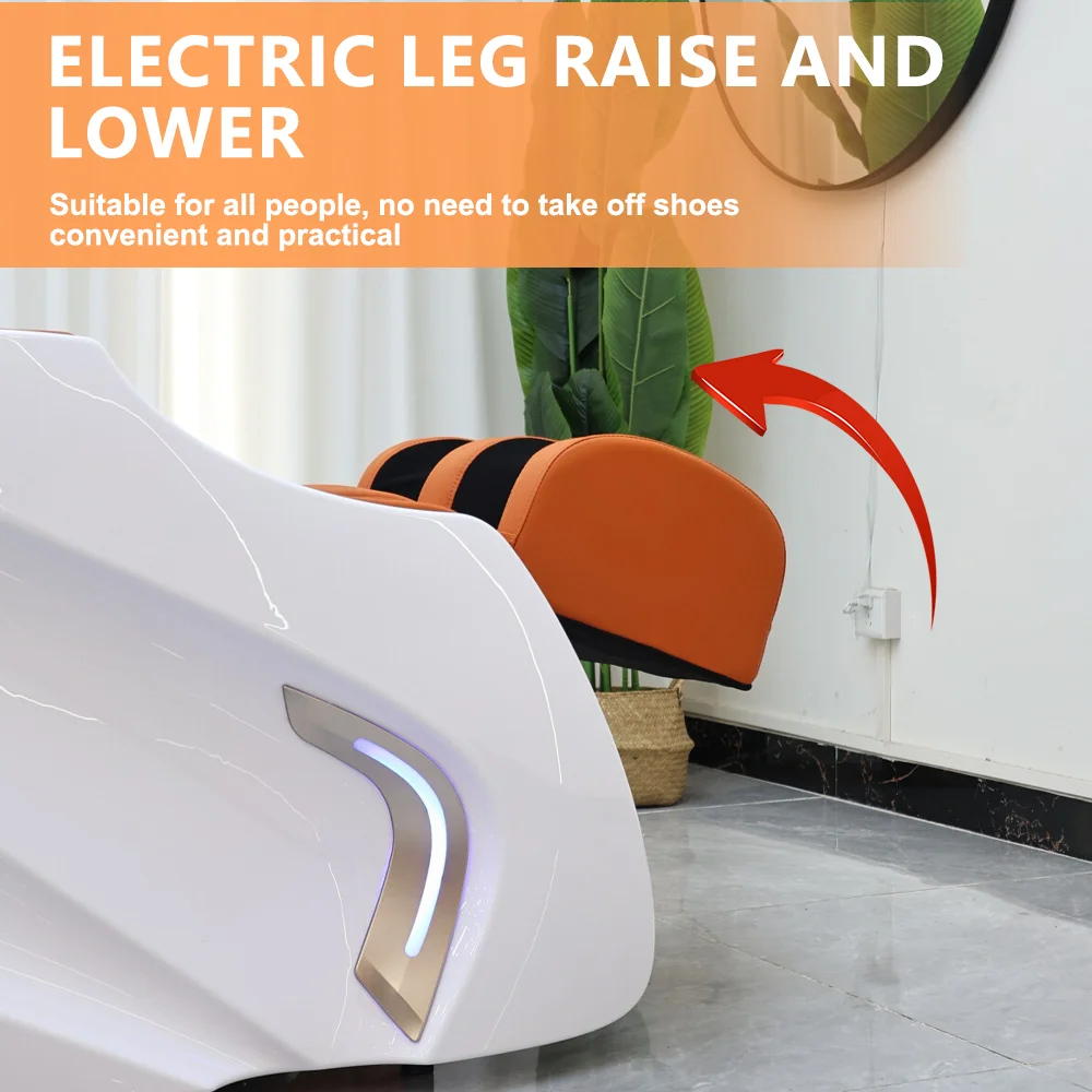 高級電動マッサージヘッドスパセラピーヘアサロンシャンプー台