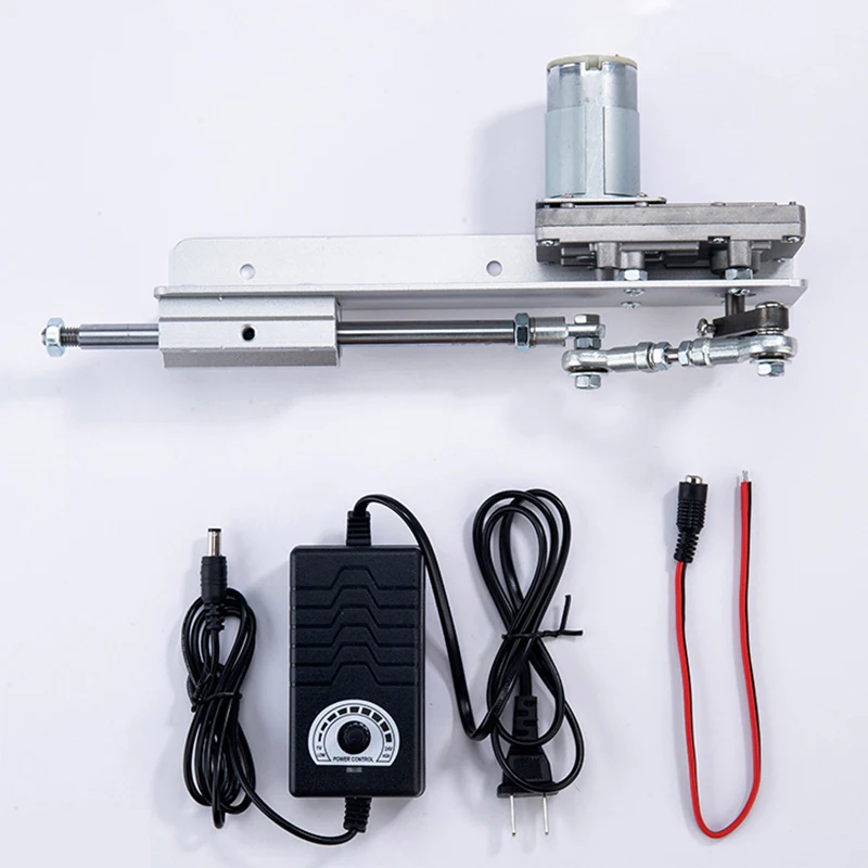 

Reciprocating Cycle Linear DIY Motor DC 12V/24V Linear Actuator Stroke 2-8CM 3-15CM Gear Adjustable Telescopic