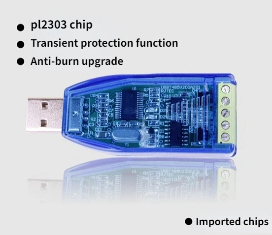 

USB to Serial Port USB to 485 485 Converter Upgrade Protection Function Support Win7.8