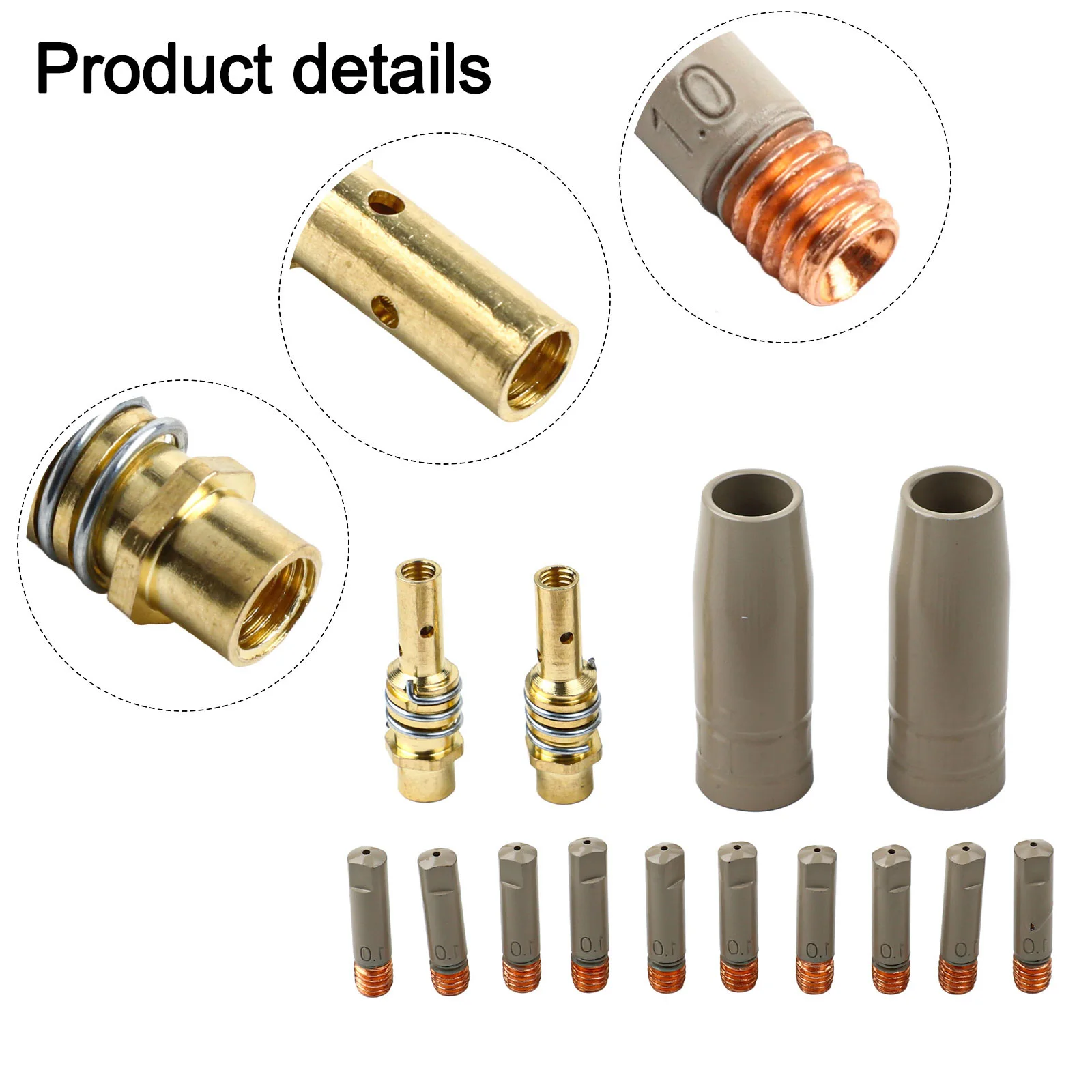 

Aviation Aluminum Nozzle Airless Gas Nozzle Set Metal Fabrication As Shown In The Picture Electrode Clip Extended Service Life