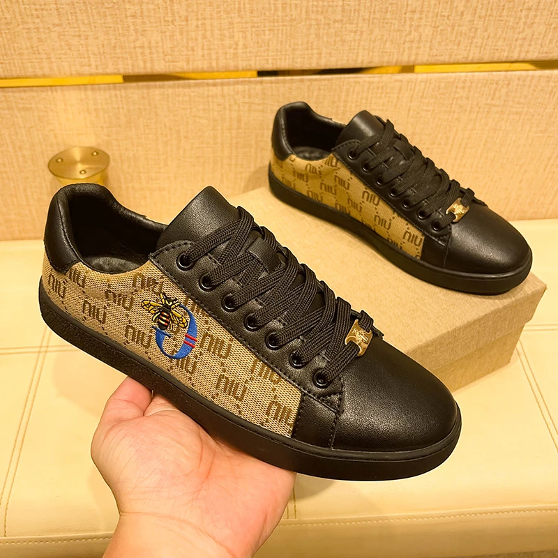 

2025 New Autumn Sneakers Korean Style Flat Versatile Fashion Casual Shoes Trendy Unique Niche Men's Shoes