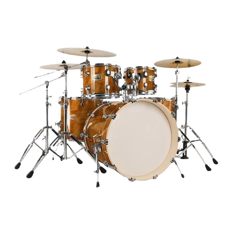 Durable Various Colors 5 Drums 3 Cymbals Adult Professional Percussion Instrument Drum Set