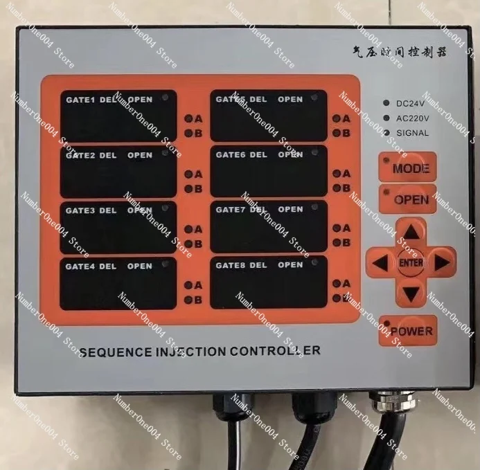 Time Sequence Controller Eight Groups of Air Pressure Oil Pressure Valve Oil Valve Pin Valve Timing Controller High Power Touch