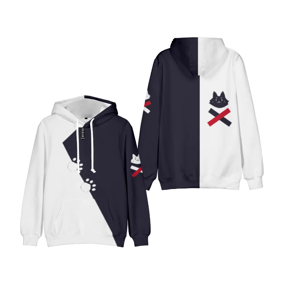 HOLOLIVE VTuber Ookami Mio Hoodie3D Trendy Print All-Match Harajuku Unisex Hoodie Tops