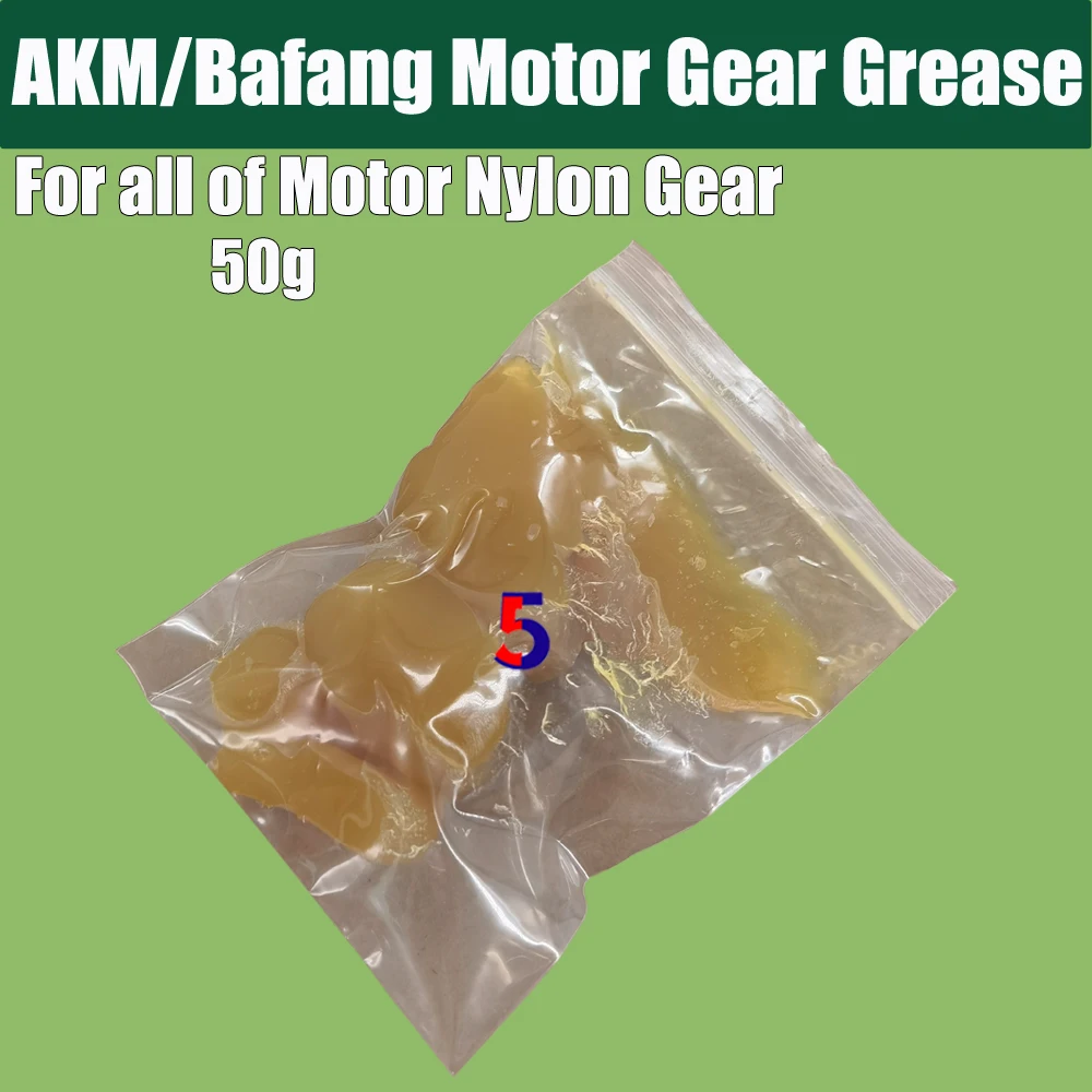 3-teiliges Getriebe-Set Für AKM 95RX Motor – 40T & 18T Nylonzähne, Weiß, E-Bike Ersatzteil