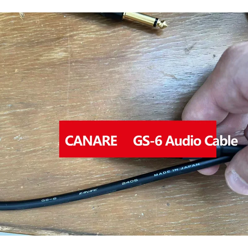 

GS-6 OFC 18AWG Coaxial Audio Cable HiFi Guitar Bass Subwoofer Speaker Wire for DIY Instrument Amp Mixer CANARE