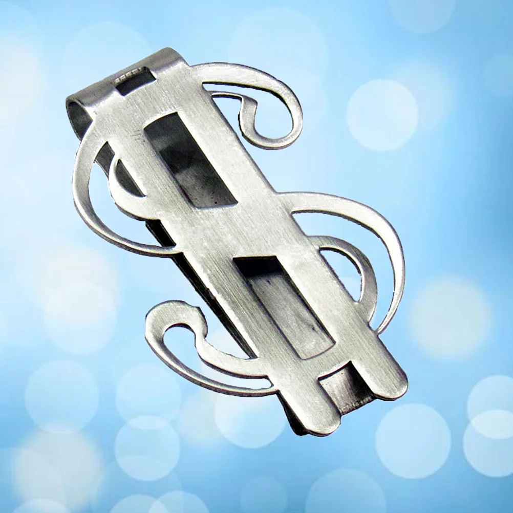 คลิปหนีบเงินสแตนเลส 1 ชิ้น โครเมียม ดีไซน์เรียบหรู ใส่กระเป๋าหน้า สะดวกสบาย ของขวัญสำหรับผู้ชาย ผู้หญิง คริสต์มาส วันครบรอบ