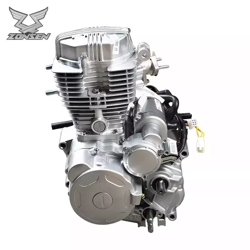 Silnik motocyklowy Zongshen 250cc, czterosuwowy, do motocykla trójkołowego