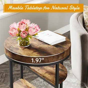 10 best sales Beistelltisch aus Holz - №3