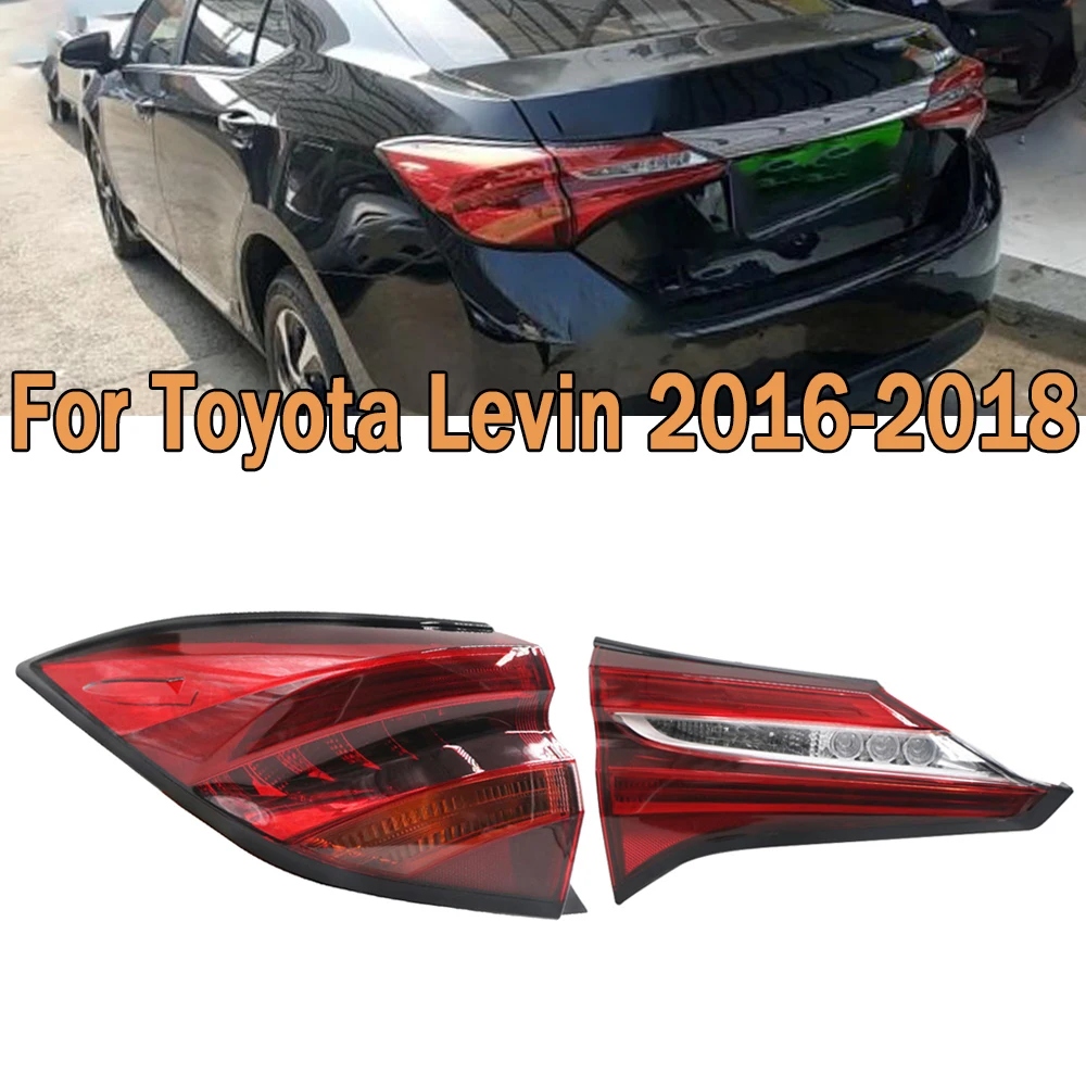 Tail Light Car Lamp Brake Light Turn Signal Light Rear Bumper Taillights Tail Lamp Assembly For Toyota Levin  2016 2017 2018