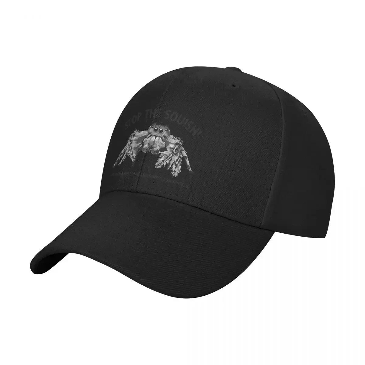 Stop The Squish Spider Baseball Cap Trucker Hat Anime Hat New In Hat Women's Hats Men's