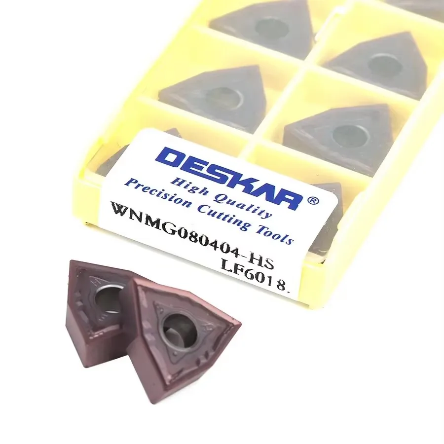 WNMG080404-HS LF6018 WNMG080408-HS LF6018 Numerical Control Lathe Turning Insert Processing Stainless Steel Cutting Tool Blades