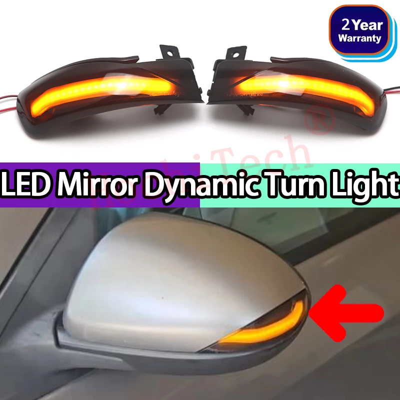 Dynamic Turn Signal LED Rearview Mirror Indicator Blinker Repeater Light for Mazda 3 Mazda3 BL 2010-2013 Mazda6 GH Series 07-13