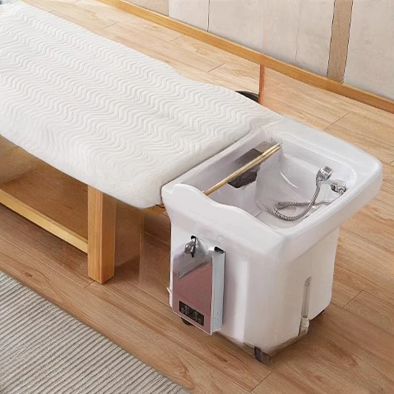 

Water Tank Shampoo Chair Adjust Therapy Head Spa Japanese Hair Salon Equipments Chair Lettino Massaggio Salon Equipment MQ50SC