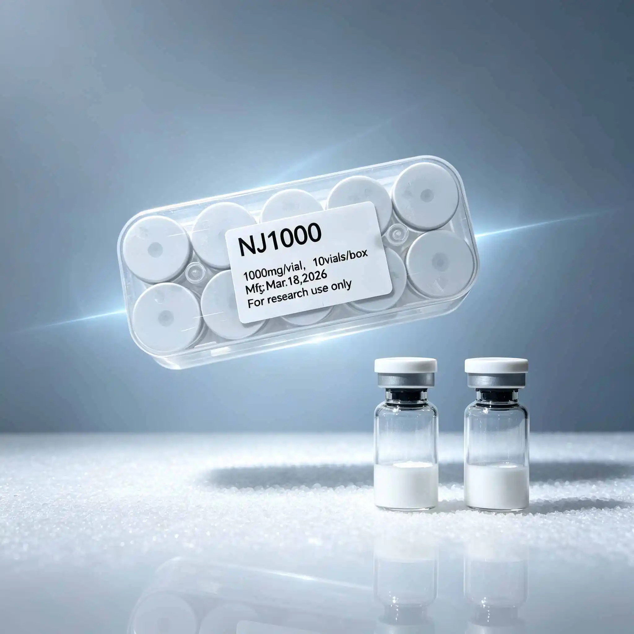 High Purity Lyophilized Powder Vials,Hydrating Facial Essence,Nourishing,Random Cap Colors,Date Subject to Actual Goods