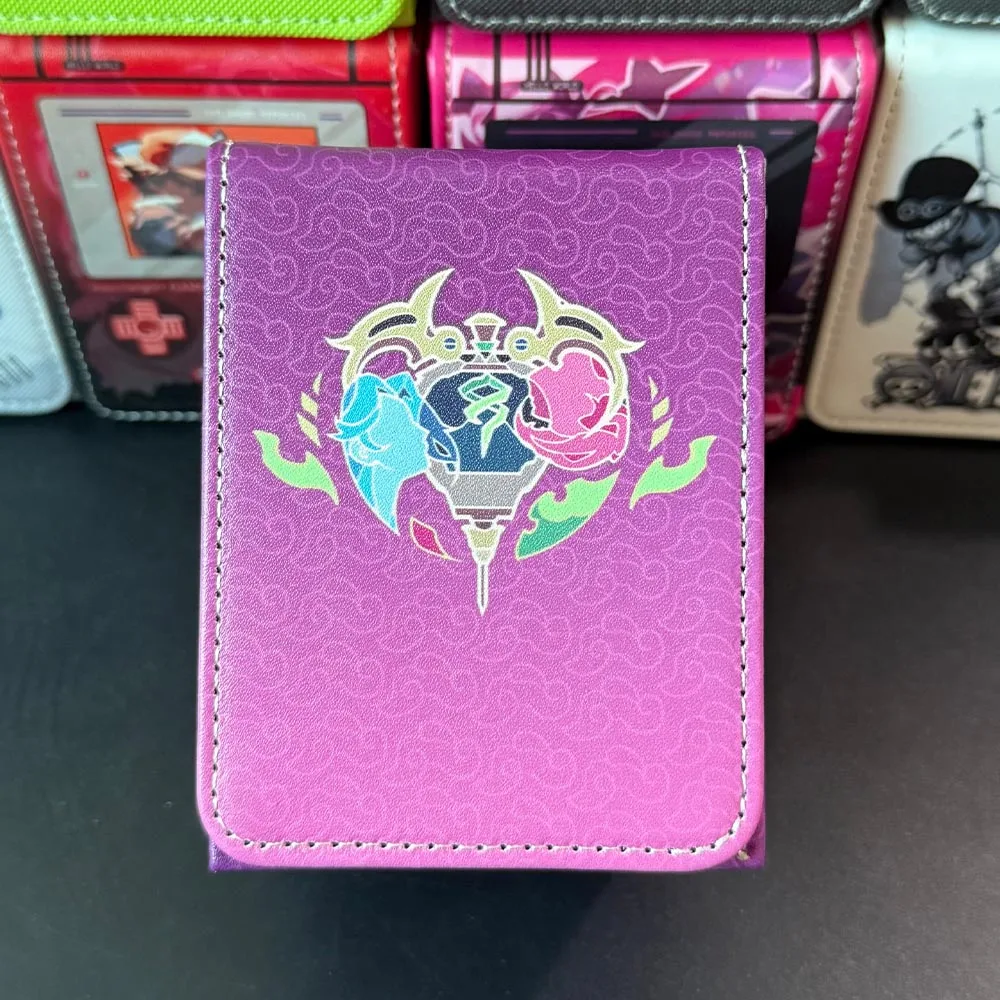 

Diy Self Made Goddess Story Jinxs Card Storage Box Ws Opcg Ptcg Jinxs Universal Leather High-End Card Storage Box Gift Toys