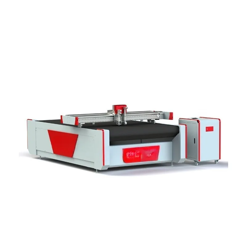 Textile fabric rabbit hair efficient cutting shoe bag simulation leather vibration cutting machine
