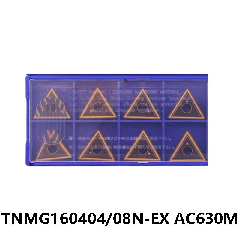 

Metal Lathe TNMG160408N-EX Turning Tools Original TNMG 160404 TNMG160404N-EX AC630M TNMG160408 N-EX Carbide Inserts CNC Boring