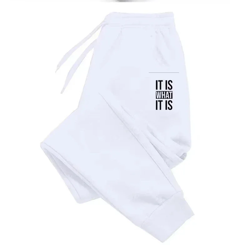 

2025 New Style Men's and Women's Joggers - Autumn/Winter - Letter Print - Comfortable and Warm Casual Sports Pants