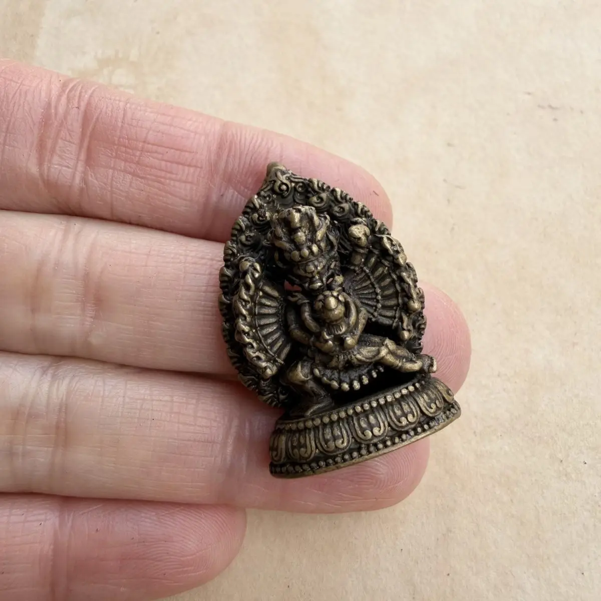 Tibet Tibetan  Wrathful Deity Statues Figurines Lucky Ornaments Home Decoration gifts