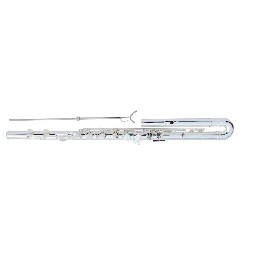 Professional High Quality Bass Flute With Big Bore Woodwind Flute Wholesales OEM