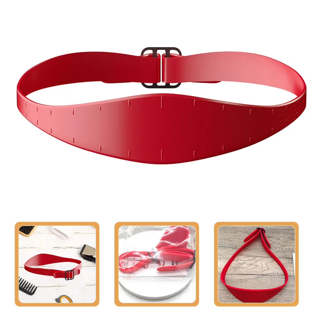 

Adjustable Silicone Neckline Shaving Template Hair Cutting Guide Fade Hair Trimming Tool Professional Haircut Guide for Men Boys