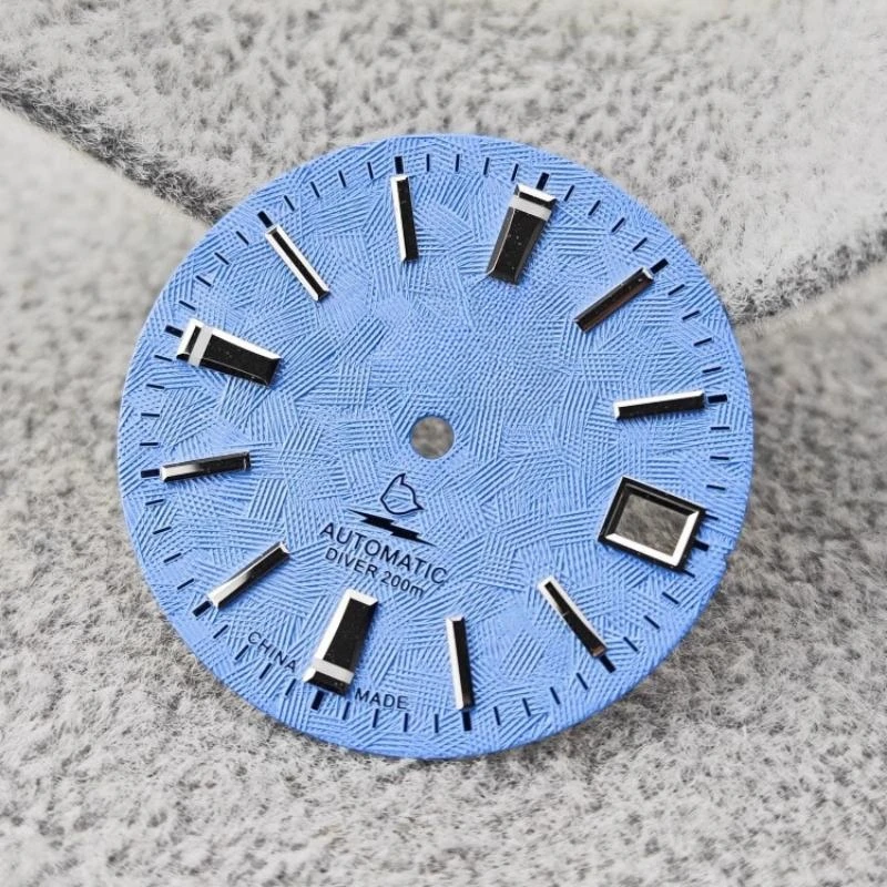 NH35 циферблат белый синий черный циферблат GS циферблат BGW9 светящийся циферблат 28,5 мм подходит для NH35/NH36 аксессуары для часов Nh36 циферблаты