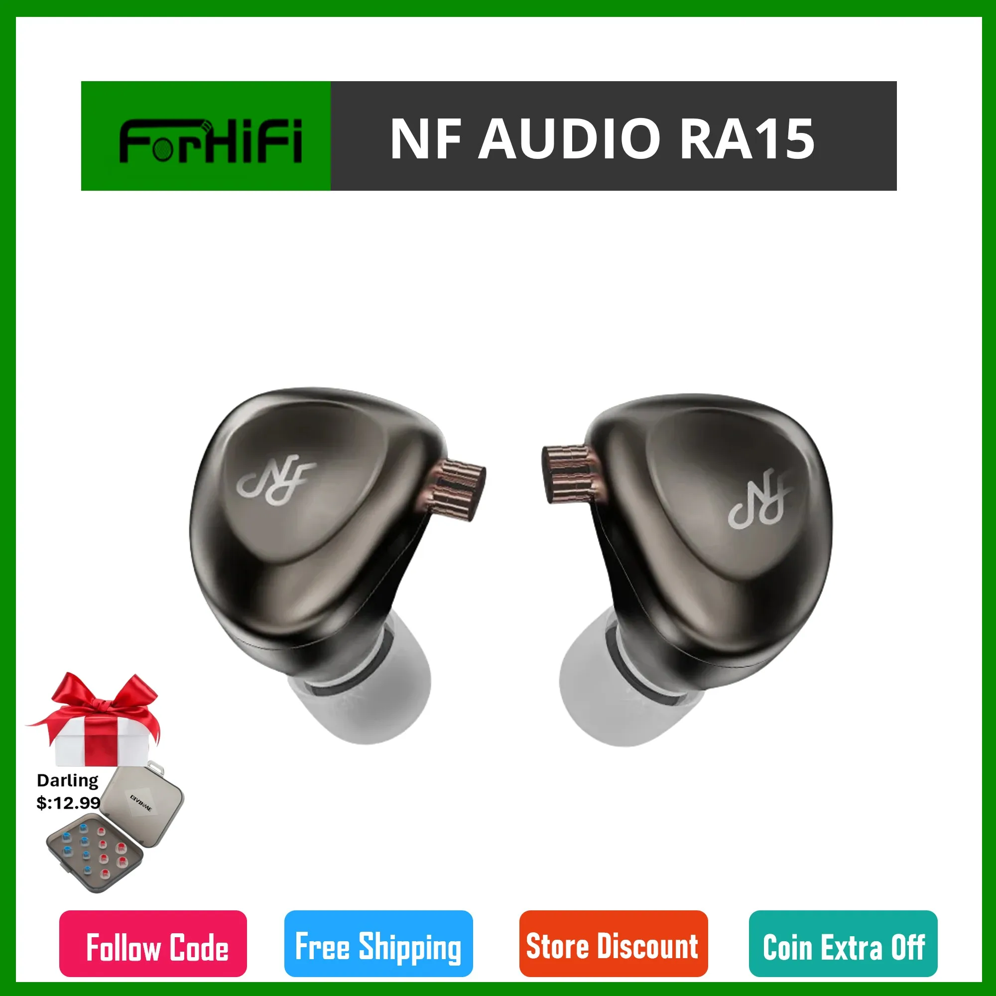 

Внутриканальные наушники NF Audio RA15