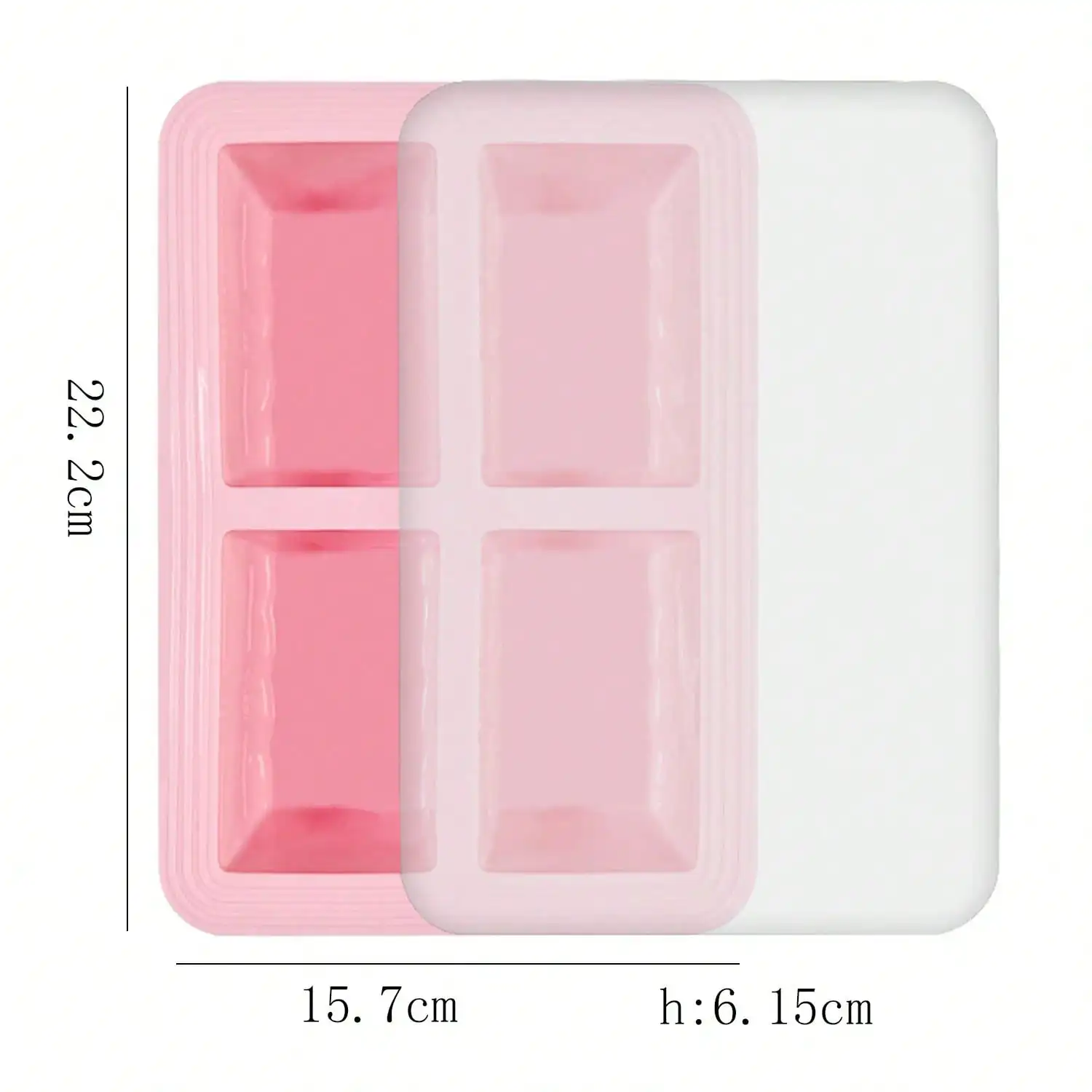 Bandeja de silicona reutilizable para congelar sopa, molde de 125ml y 250ml, bandeja antiadherente para salsa y caldo para almacenamiento de alimentos en el refrigerador
