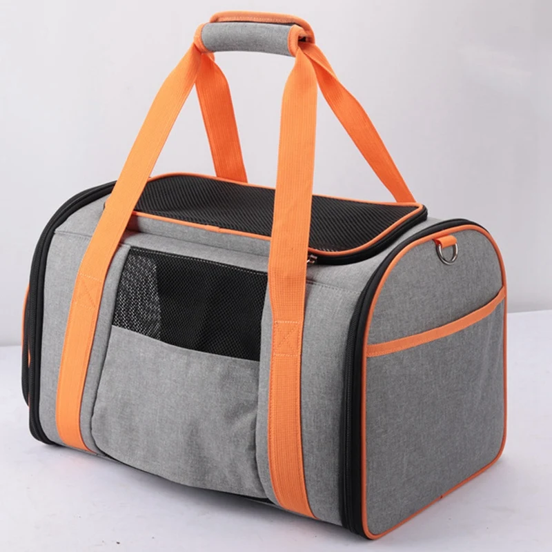 Imagem -06 - Soft Sided Pet Carrier Bolsa Airline Aprovado Cat e Dog Carrier para Viajar e Visitar Vet