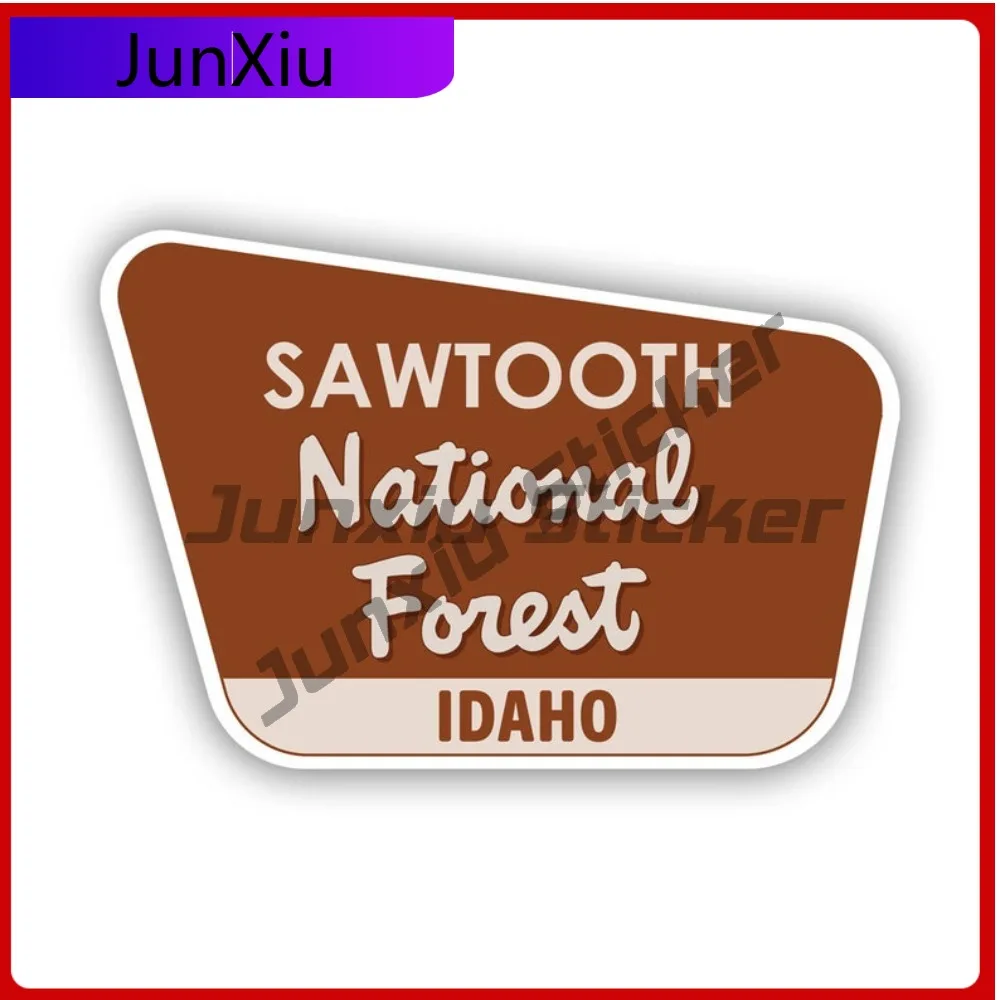 

Sawtooth National Forest Sticker Waterproof Outdoor Cute Window Waterproof Vinyl Decal For Motorcycle Helmet Creative Outdoor
