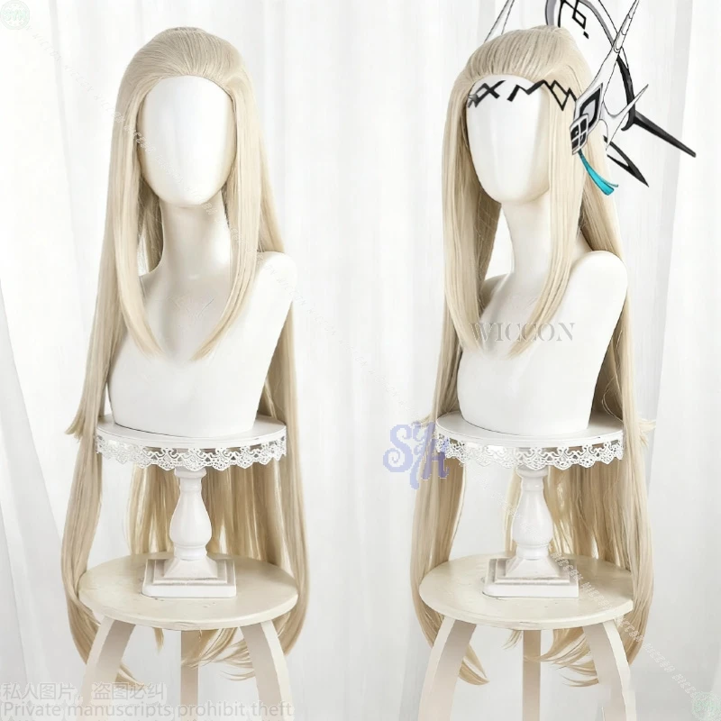 Victus Cosplay nuevo juego de Anime Honkai: disfraz de Nexus Anima largo 100cm Rubio Dorado pelucas resistentes al calor pelo fiesta de Halloween Cos