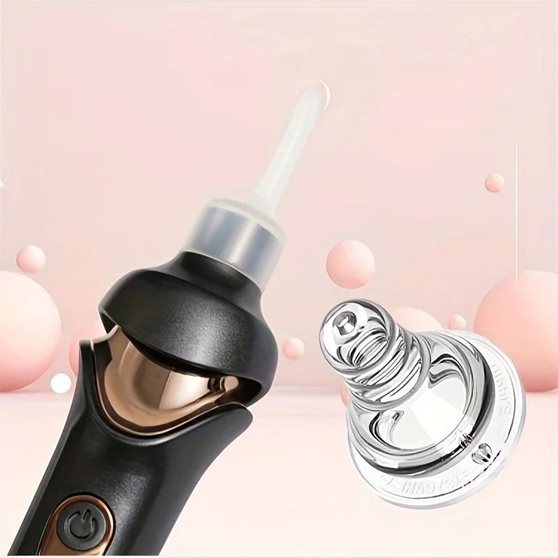 Ear Digging Device Adult Ear Picking Ear Suction Ear Pick Ren's Luminous Earwax Cleaner With Light Soft Head Set