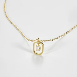 VEWANT Letter A -Z Pendant Chain Necklace 925 Sterling Silver Spring Luxury Fine Jewelry 2023 Wedding Jewelry
