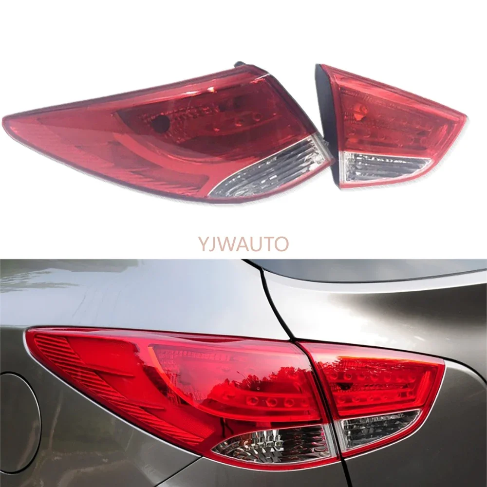 

Для Hyundai ix35 2009 2010 2011 2012 задний фонарь автомобиля в сборе, задний фонарь в сборе, задний фонарь, гаakelights, указатель поворота, противотуманная фара