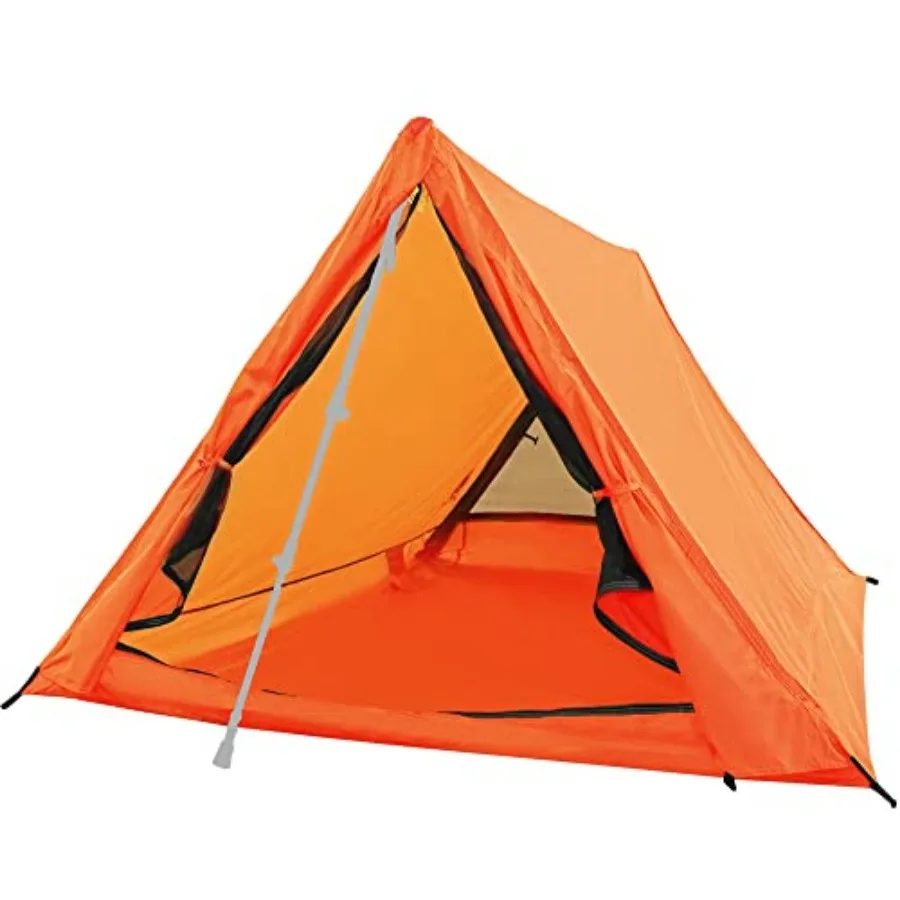 

2-Person Trekking Pole Tent for Backpacking - Ultralight A-Frame Backpacking Tent, Two Person Waterproof Hiking Tent for Campin