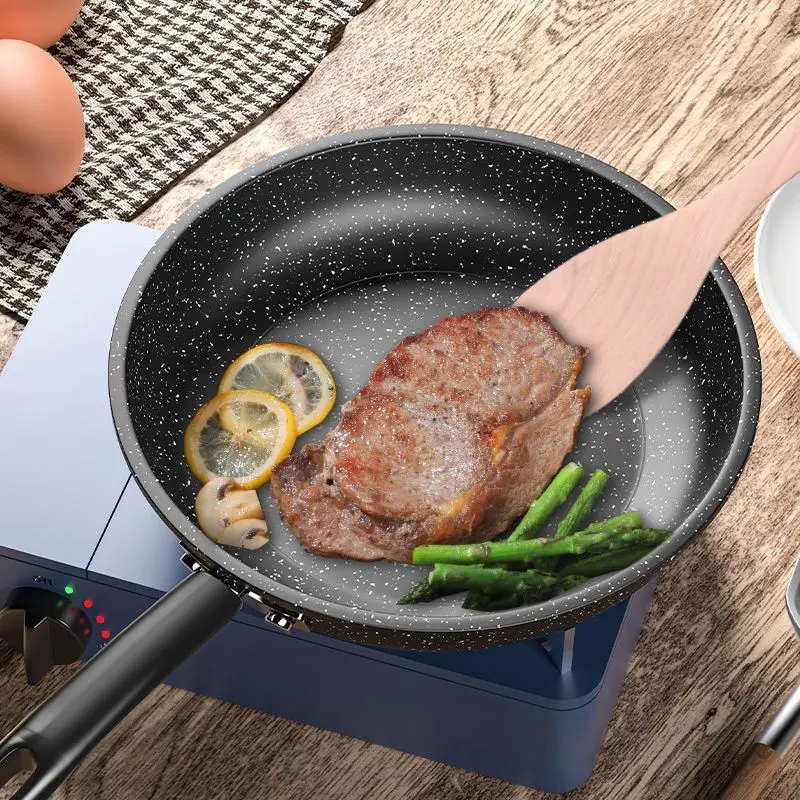 

Maifan Stone Non-Stick Frying Pan Saucepan Omelette Cooking Pots Kitchen Egg Steak Skillet Kitchenware for Gas Induction Cooker