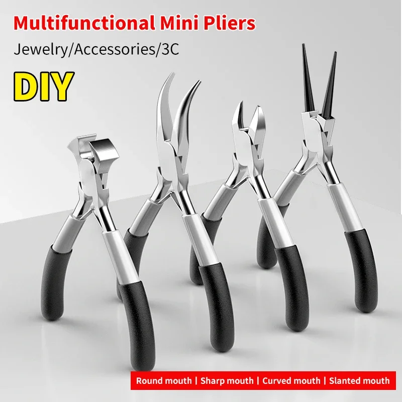 5 Inches Universal Wire Cutter set Mini Long Nose Pliers Multifunctional Hardware Hand Tools Electrician