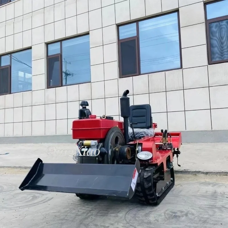 FOB Construction Machinery Garden Tiller Lightweight Rotary Cultivator Quiet Soil Turning Tool For Raised Bed Garden Customize view 4