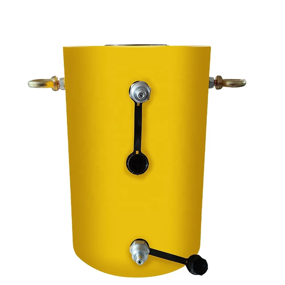 

RR-200200 Double Acting Hydraulic Cylinder Jacks 100T/150T/200T/300T Heavy Tonnage Long Stroke Lifting at 100T+150T+200T+300T