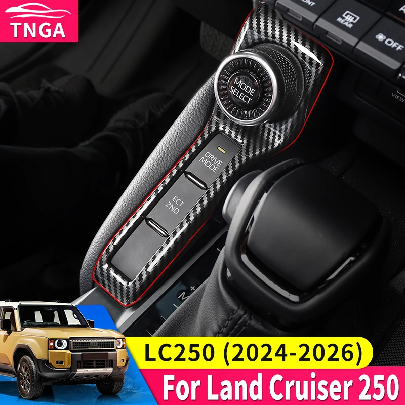 

For Toyota Land Cruiser 250 Prado LC250 2024 2025 interior Decoration Frame for Drive Mode Switch Panel Upgrade Accessories