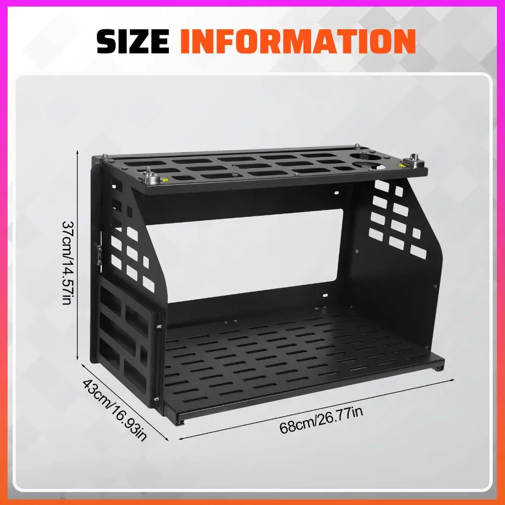 

Для Ford Bronco 21-24 внедорожный сверхмощный стол задней двери, износостойкая внедорожная полка задней двери, большая вместимость, принадлежности для хранения автомобиля