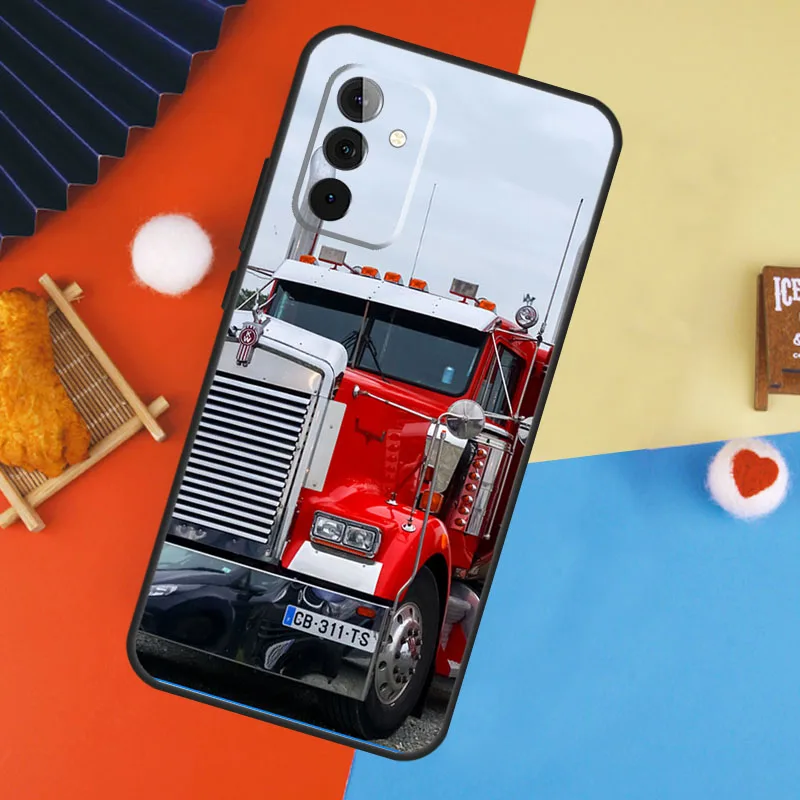 Cool Heavy Truck Car For Samsung Galaxy A13 A23 A33 A53 A15 A25 A35 A55 A51 A71 A12 A32 A52 A14 A34 A54 Case