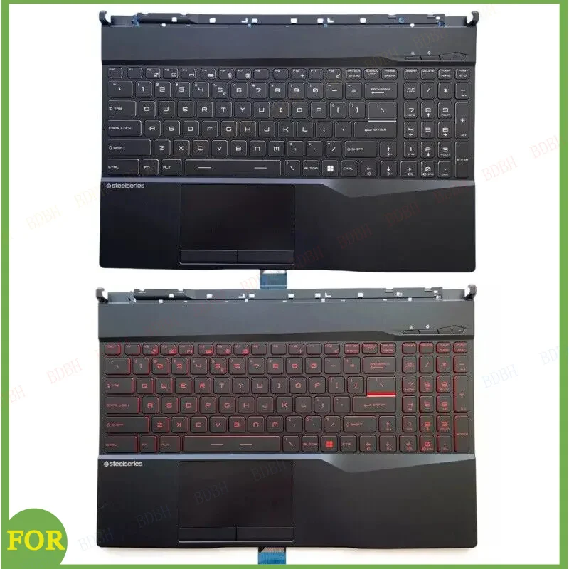 

Новый верхний корпус для MSI GL65 GP65 MS-16U4, крышка для подставки под запястья, клавиатура с подсветкой