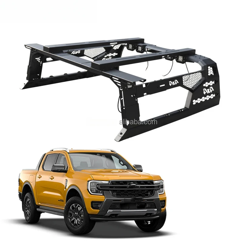 

Special Den and Anti-rollover Truck Roll Cage with Lights Suitle Most Pickup Car Accessories